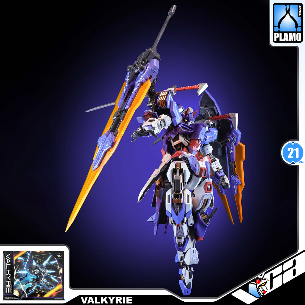 EDDAS 伊达斯科技 1/100 Valkyrie 瓦尔基里 Master Grade MG Metal Build Structure Model Action Figure Toy Kit VCA Gundam Singapore