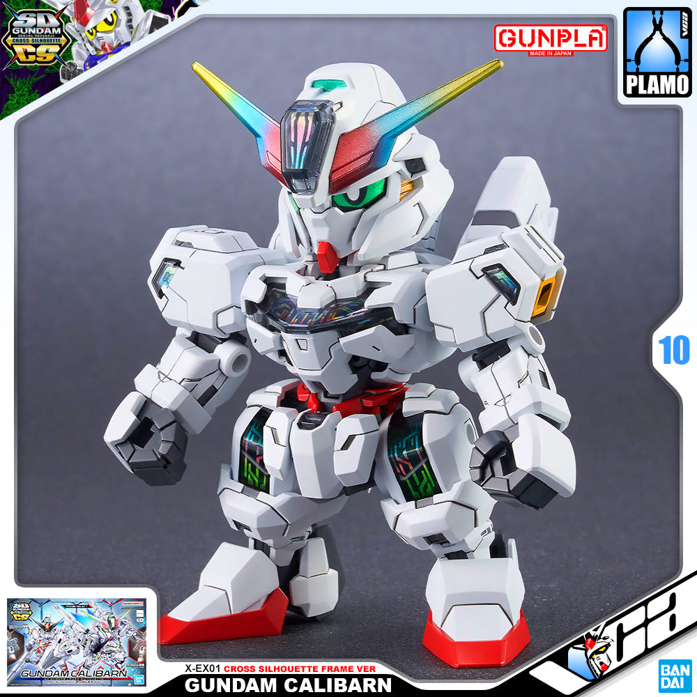 Bandai Gunpla SD Cross Silhouette SDCS Gundam Calibarn Plastic Model Action Toy VCA Singapore