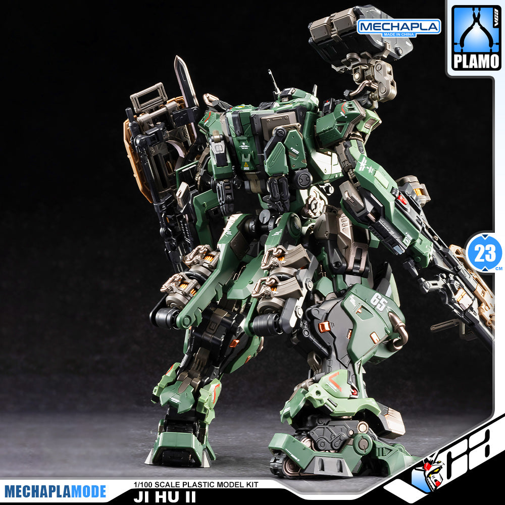 Motor Nuclear 摩动核 MNP-CR02 Ji Hu Halberd Tiger 戟虎II突击型 Metal Stucture Build Action Figure Mechapla Model Kit VCA Gundam Singapore