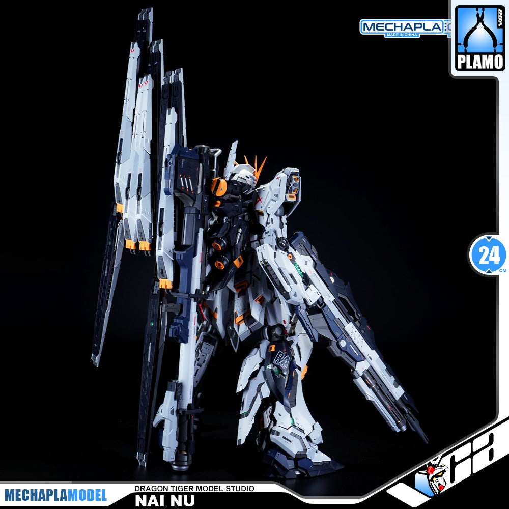 Dragon Tiger Model 龙虎模型 1/100 RX-93 Nai Nu 奶牛 GK Version Full Package Action Figure Mecha Model Toy Kit VCA Gundam