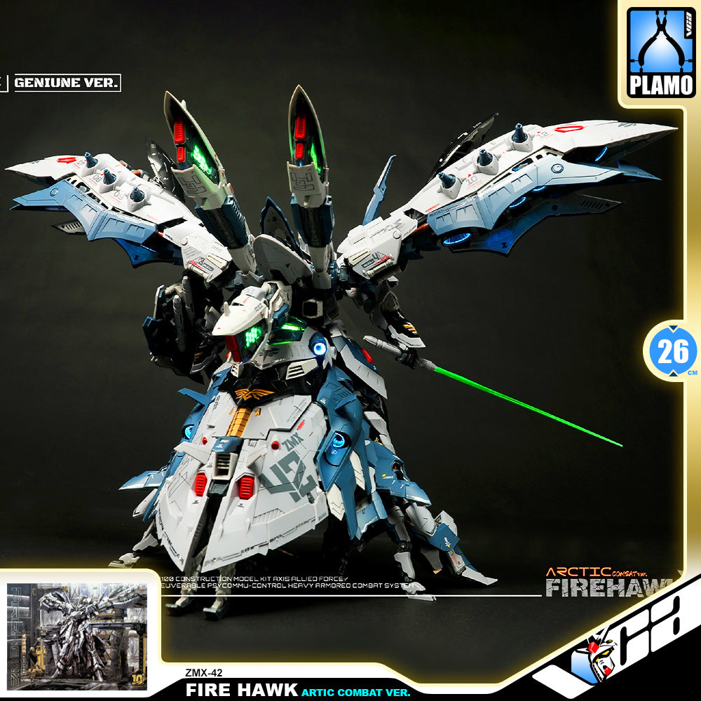 Mechanicore 機甲之城 Fire Hawk Arctic Combat Ver White Nightingale Gundam Master Grade MG Action Figure Model Toy VCA Singapore