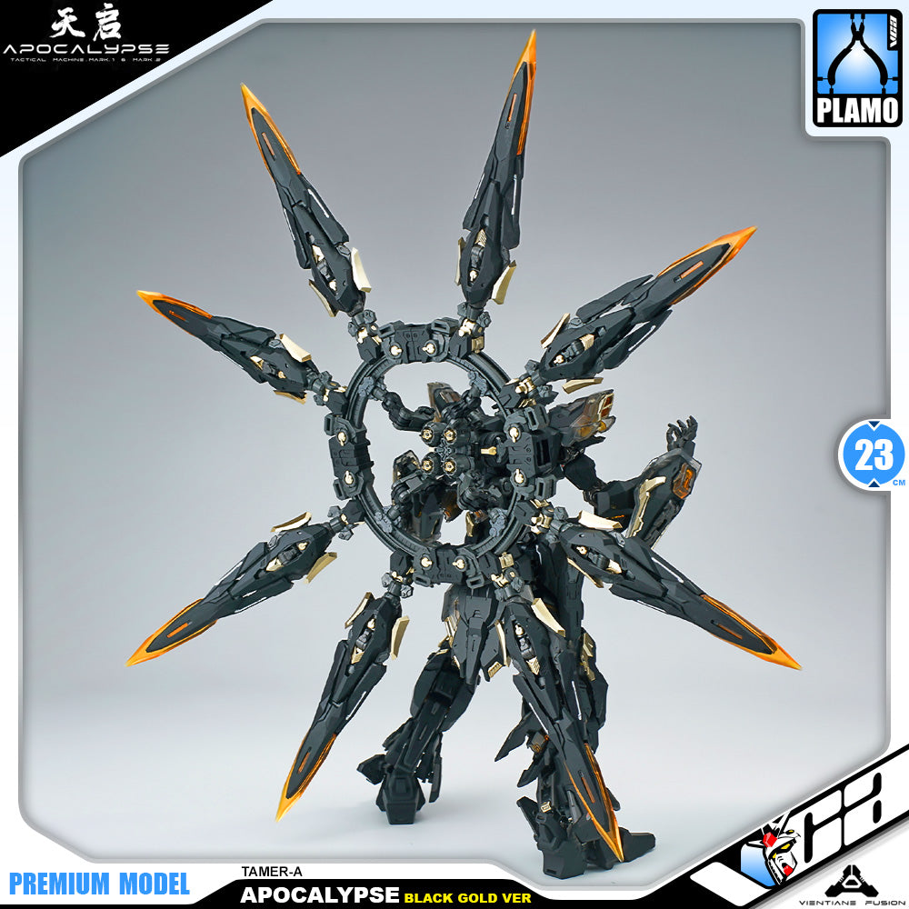 Vientiane Fusion 万象聚变 Apocalypse 天启 Black Gold Ver Metal Build Structure Model Action Figure Kit VCA Gundam Singapore