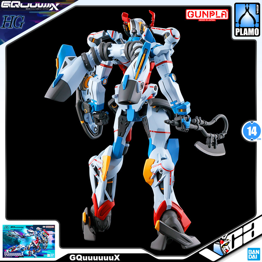 Bandai Gunpla High Grade HG GQuuuuuuX Plastic Model Action Figure Toy VCA Gundam Singapore