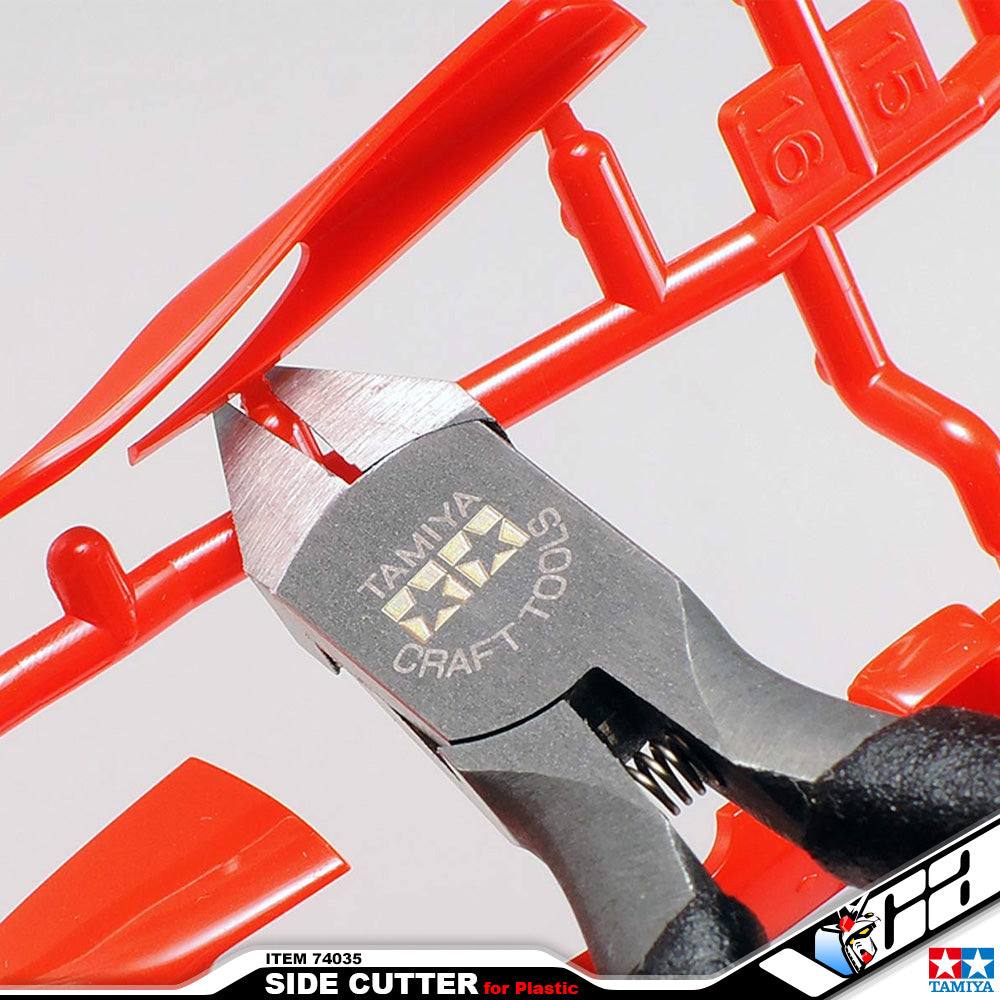 Tamiya 74035 Sharp Pointed Side Cutter Nipper for Plastic Model VCA Gundam Singapore