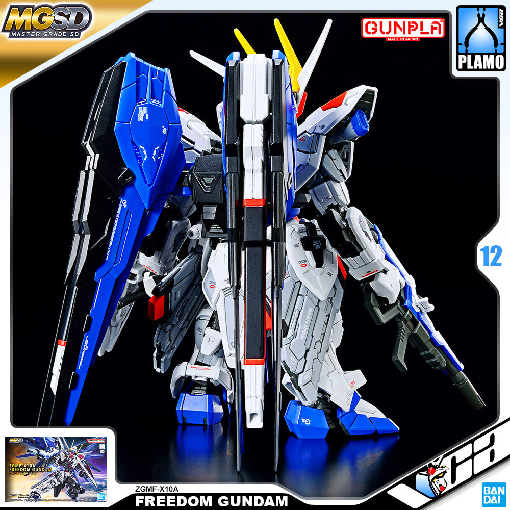 Bandai Gunpla Master Grade SD MGSD ZGMF-X10A Freedom Gundam Plastic Model Action Toy VCA Singapore