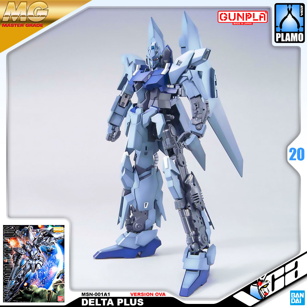 Bandai® Gunpla Master Grade 1/100 MG DELTA PLUS – VCA Gundam Singapore