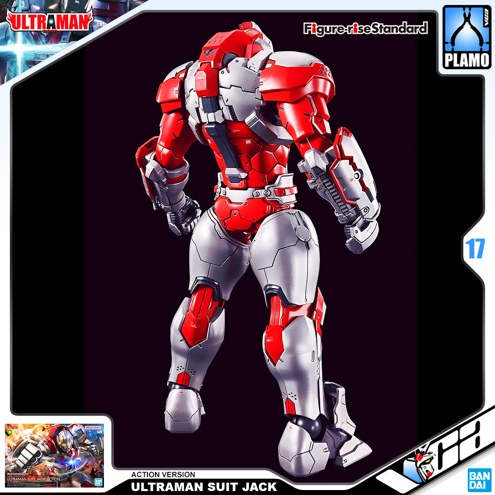 Bandai Namco Figure-Rise Standard Ultraman Suit Jack Action Plastic Model Action Figure Toy VCA Gundam Singapore