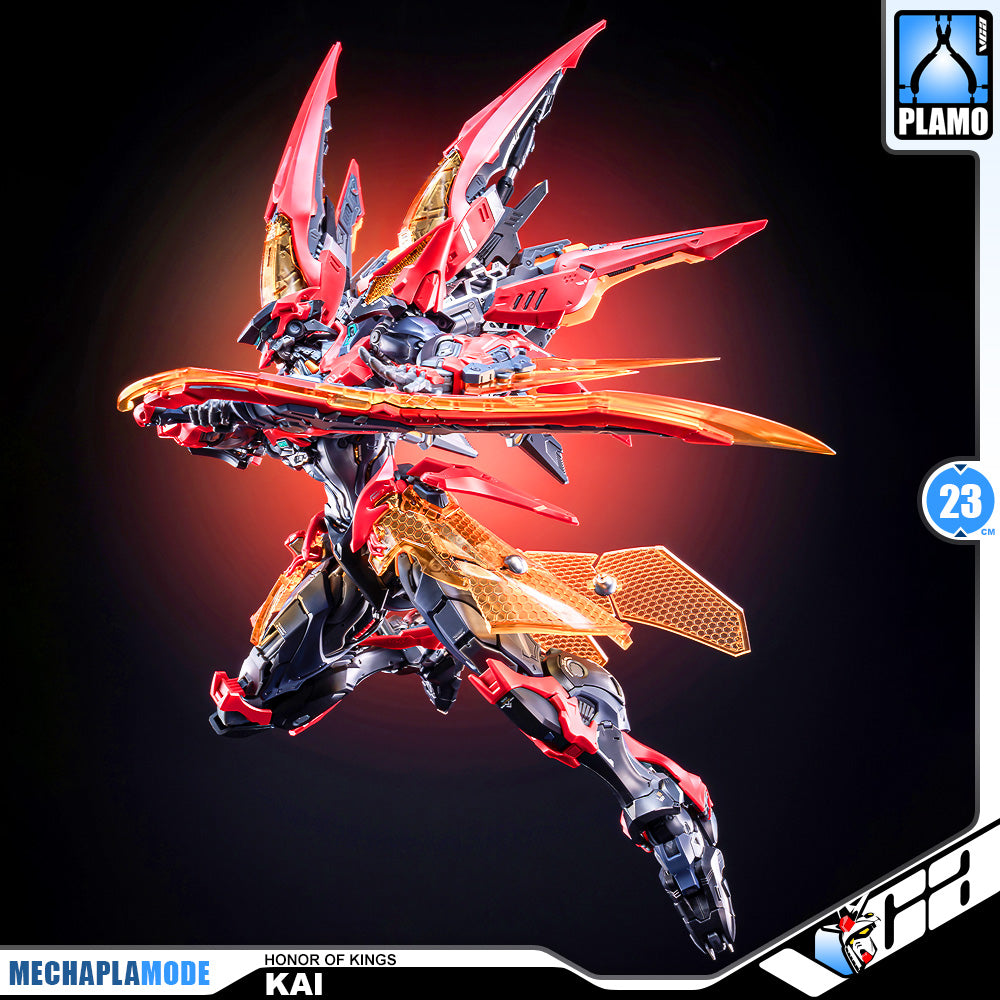 Honor of Kings Animester 大漫匠 Infinite Dimension 无限维度 Kai 铠 - 绛天战甲 Action Figure Model Toy Kit Mechapla VCA Gundam Singapore