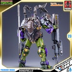 Heat Boys Nickelodeon Teenage Mutant Ninja Turtles Donatello Mecha Metal Structure Premium Action Figure VCA Gundam Singapore