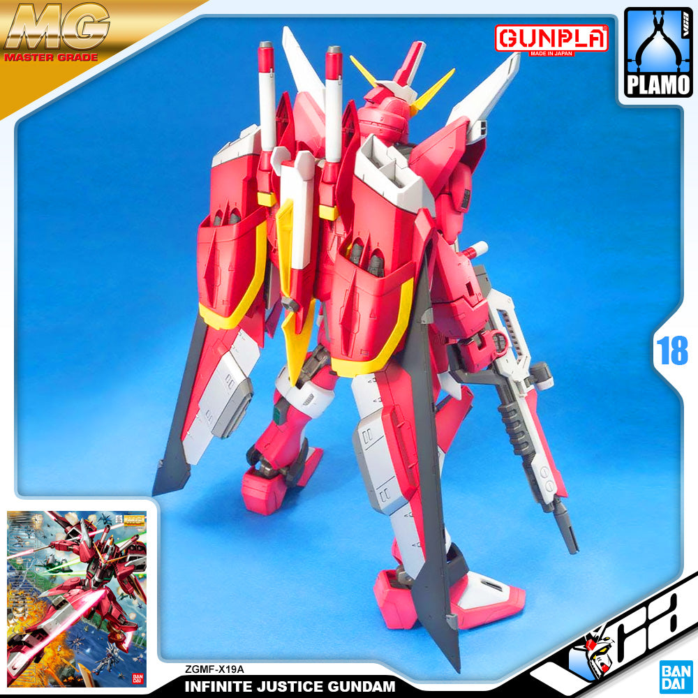 Bandai Gunpla Master Grade 1/100 MG Infinite Justice Gundam Plastic Model Toy VCA Singapore