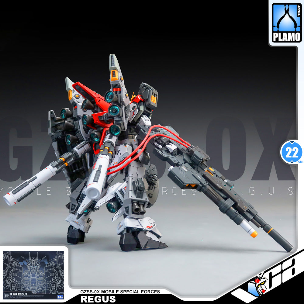 ZZA Regus 雷古斯 Action Figure Model Toy Mechapla Kit VCA Gundam Singapore