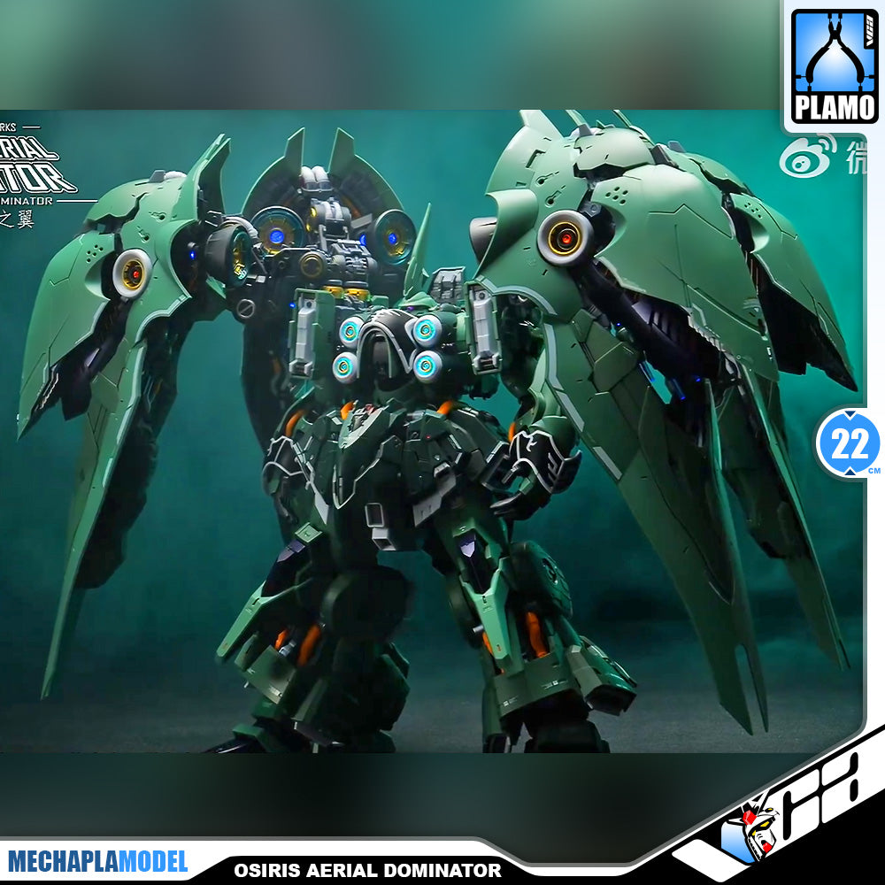 Axis Model Works 阿克西斯模玩 1/100 Osiris Aerial Dominator Kshatriya Master Grade MG Plastic Model Action Figure Toy Kit VCA Gundam Singapore