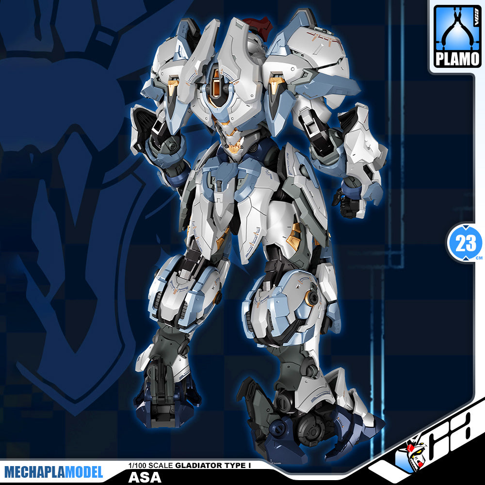 驭意堂 Gladiator Type I 1/100 Asa 斗士 光冕 Master Grade MG Metal Build Structure Action Figure Toy Kit VCA Gundam Singapore
