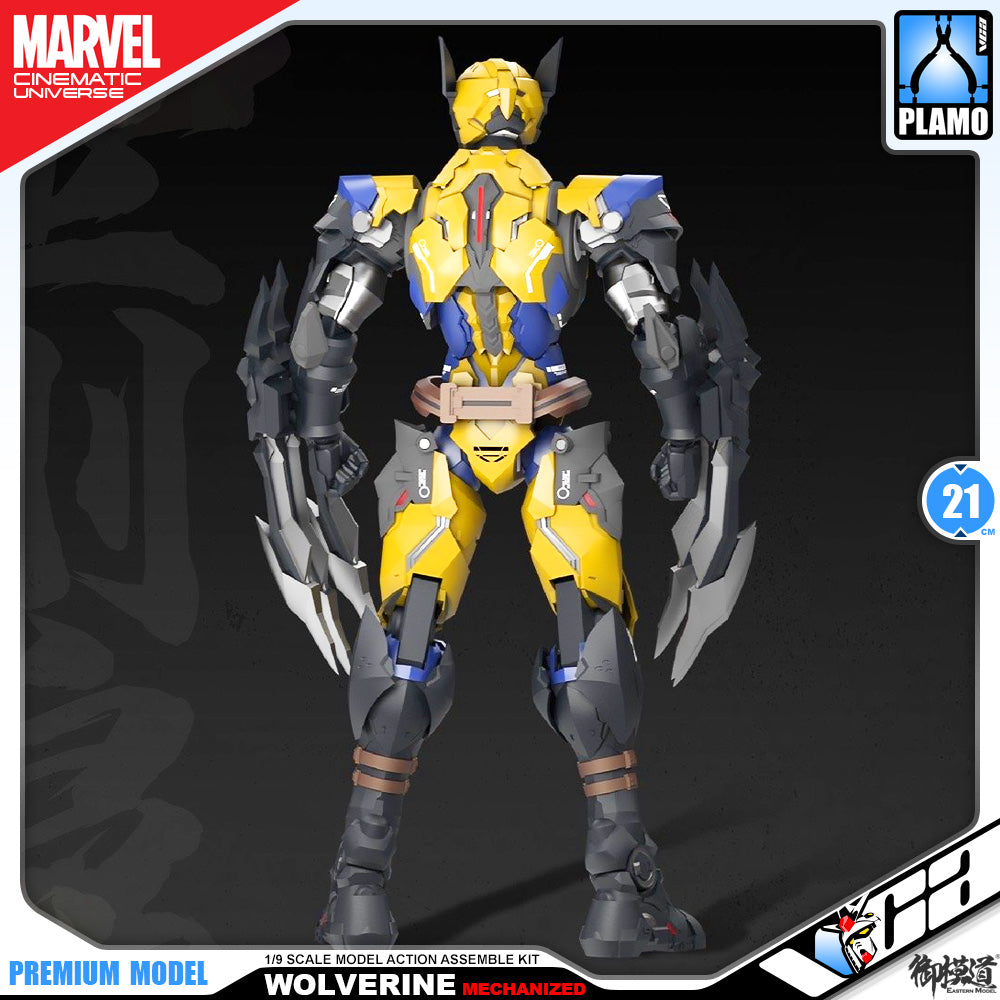 Morstorm Marvel Studio 1/9 Wolverine Mechanized Action Figure Toy Kit VCA Gundam Singapore