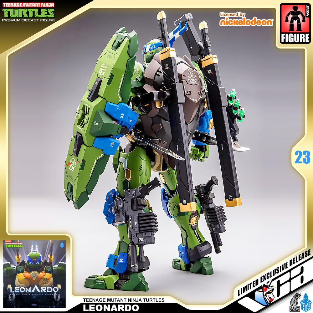 Heat Boys x Snap Design Teenage Mutant Ninja Turtles LEONARDO MECHA