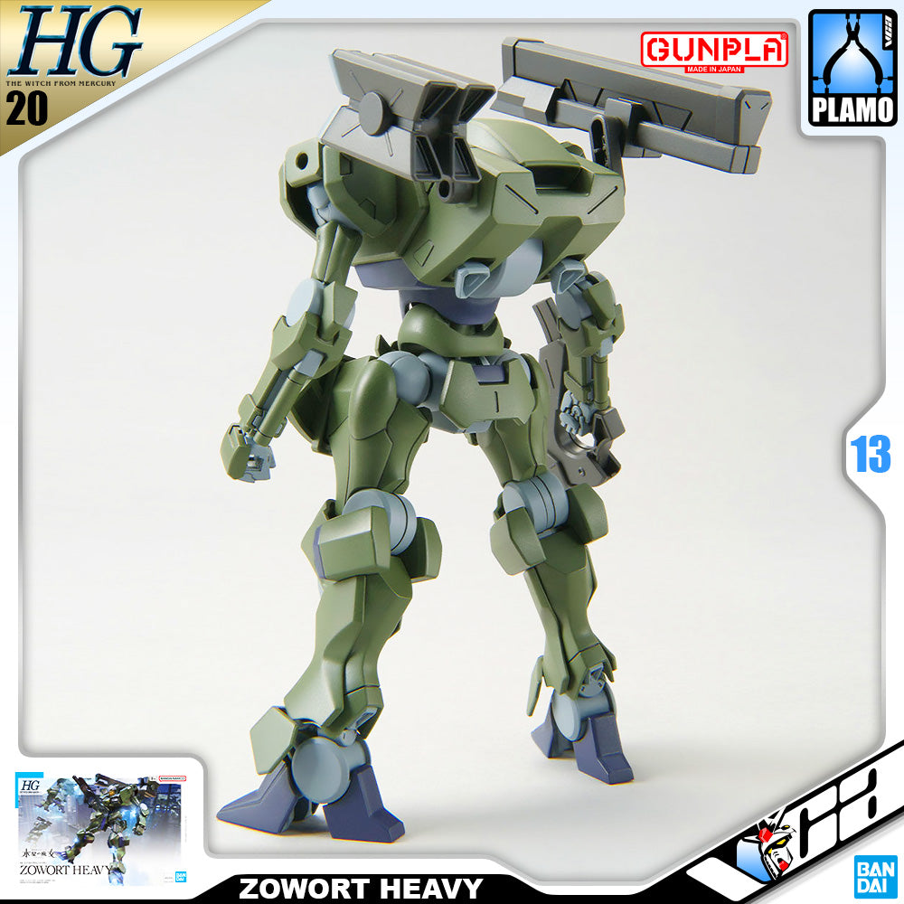 Bandai Gunpla High Grade The Witch from Mercury HG 1/144 ZOWORT HEAVY Plastic Model Toy VCA Gundam Singapore