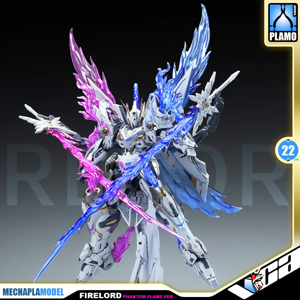 SNAA YR-04 Firelord Ver. Phantom Flame 焱皇 Ver.幻炎之魂 Master Grade MG 1/100 Plastic Model Action Figure Toy Master Grade MG Kit VCA Gundam Mecha Singapore