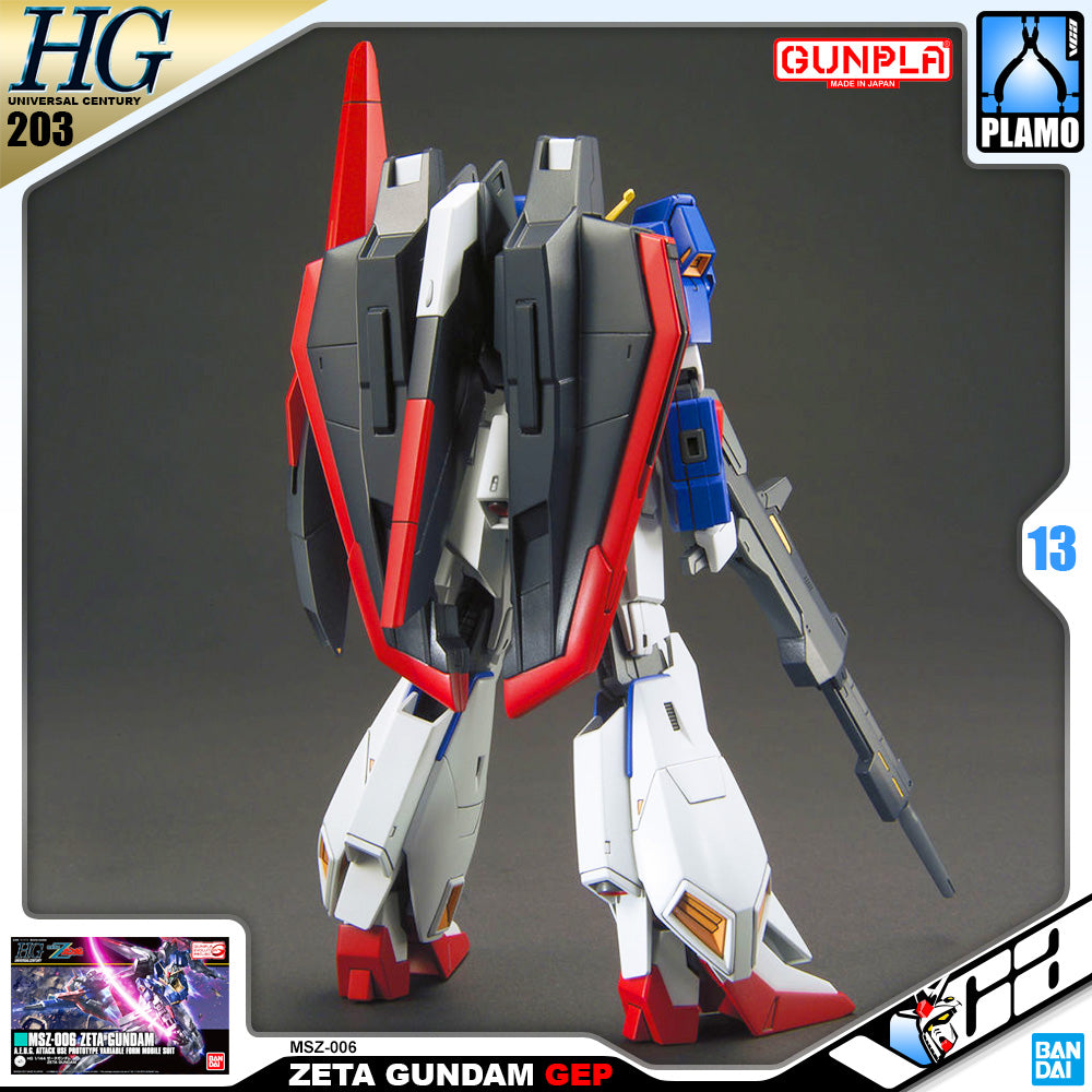 Bandai Gunpla High Grade Universal Century HGUC 1/144 HG Zeta Gundam GEP Action Figure Model Toy Kit VCA Singapore