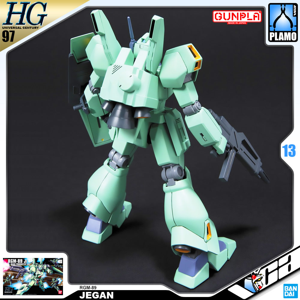 Bandai High Grade Universal Century HGUC RGM-79 Jegan Plastic Model Action Toy VCA Gundam Singapore