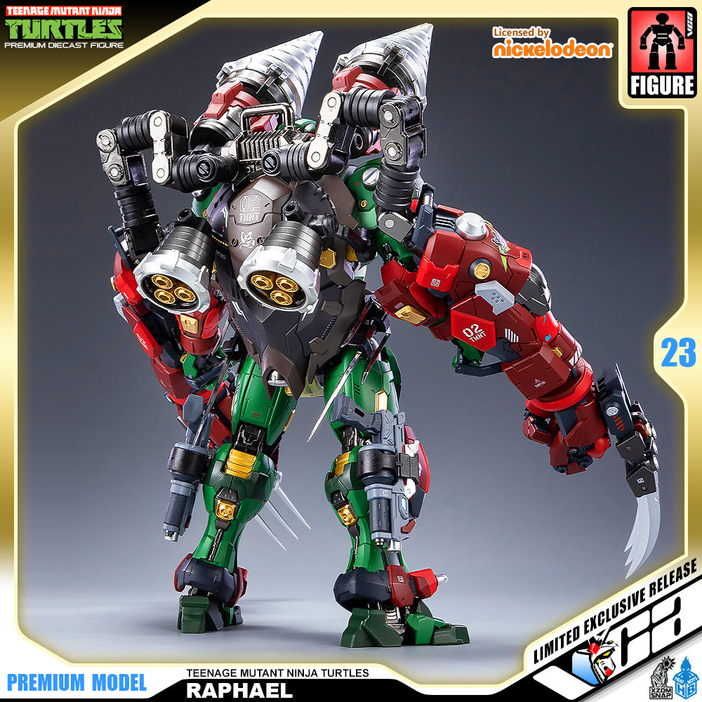 Heat Boys x Snap Design® TMNT RAPHAEL MECHA – VCA Gundam Singapore
