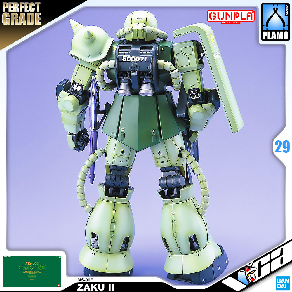 Bandai Gunpla Perfect Grade 1/60 PG MS-06F Zaku II – VCA Gundam 