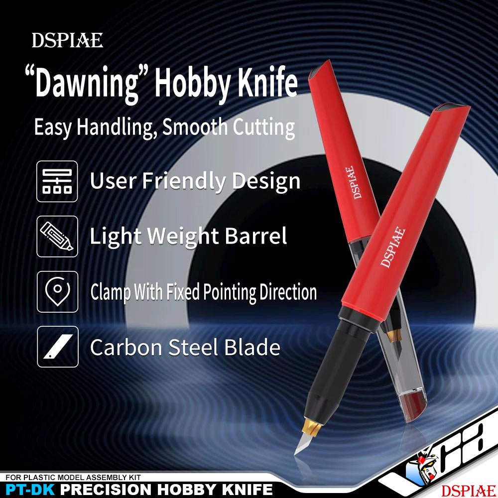 Dspiae PT-DK Precision Hobby Knife Cutter Slicer VCA Gundam Singapore