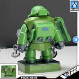 FATBOY MODEL CHONKER FAT CUTE MS-06 Green Zaku II MAGNETIC ACTION FIGURE MODEL TOY VCA GUNDAM SINGAPORE