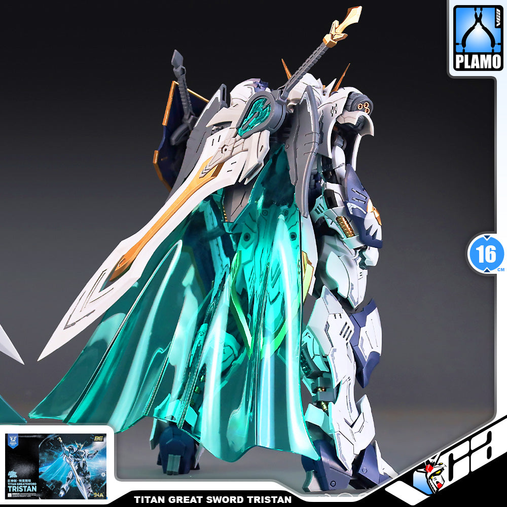SNAA Titan Greatsword Tristan 特里斯坦 Real Grade RG Plastic Model Action Figure Toy Kit VCA Gundam Singapore