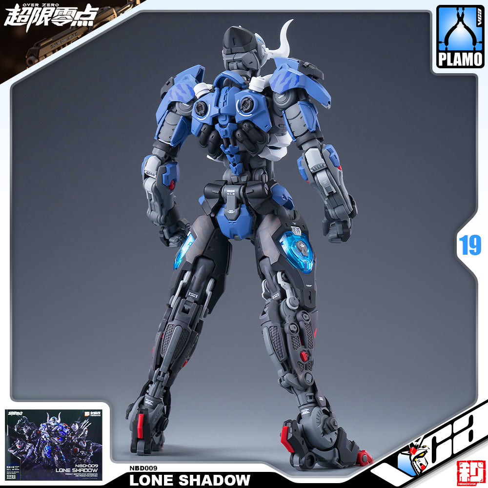 Hemoxian 超限零点 NBD009 Lone Shadow 孤影 Plastic Model Action Toy Kit VCA Gundam Singapore