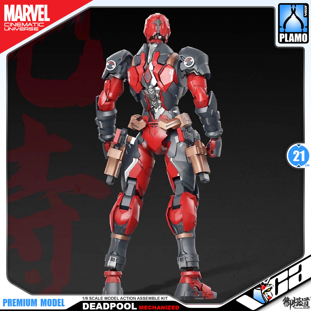 Morstorm Marvel Studio 1/9 Deadpool Mechanized Action Figure Toy Kit VCA Gundam Singapore