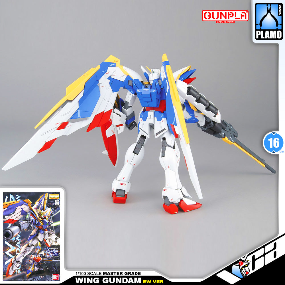 Bandai Namco Gunpla Master Grade MG XXXG-01W Wing Gundam EW Ver. Action Figure Model Toy Kit VCA Singapore