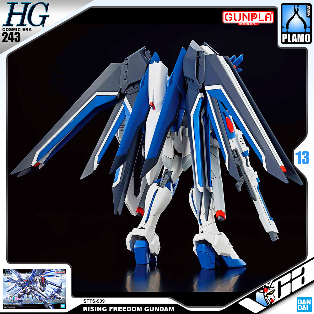 Bandai Gunpla High Grade HG Rising Freedom Gundam Plastic Model Toy VCA Singapore