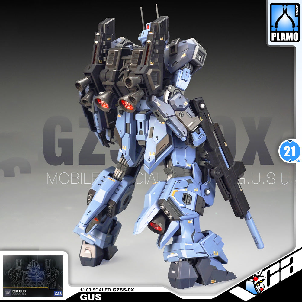 ZZA Studio GZSS-0X Gus 古斯 1/100 Master Grade MG GM Action Figure Toy Kit VCA Gundam Singapore