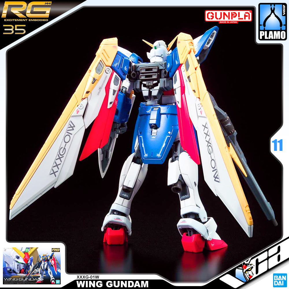 Bandai Gunpla Real Grade 1/144 RG Wing Gundam VCA Singapore