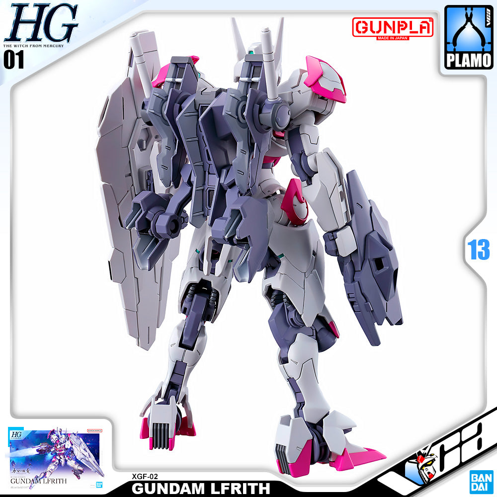 Bandai Gunpla High Grade The Witch From Mercury HG Gundam Lfrith Plastic Model Action Toy VCA Singapore