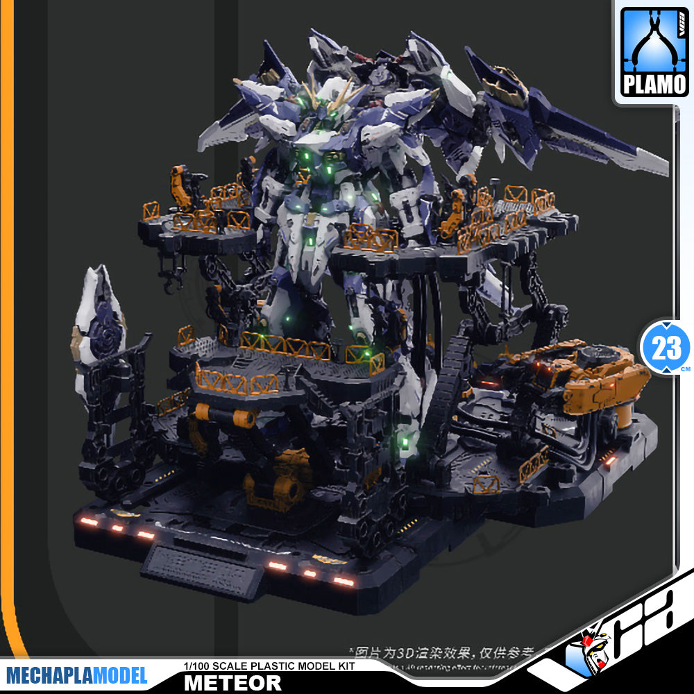 Vientiane Fusion 万象聚变 Meteor 流星 Metal Build Structure Action Figure Mechapla Model Kit VCA Gundam Singapore