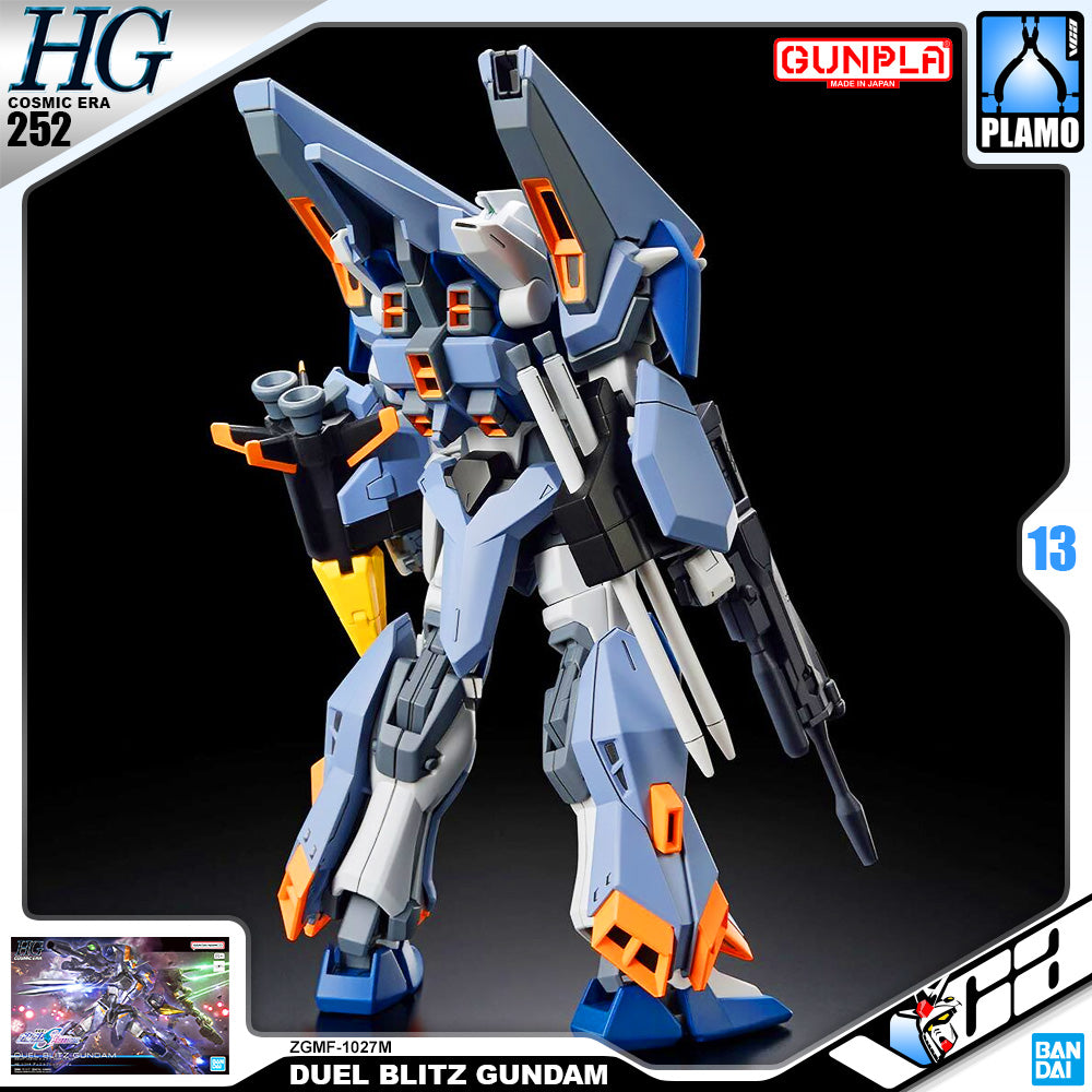 Bandai Gunpla High Grade Cosmic Era HG Duel Blitz Gundam Plastic Model Action Figure Toy VCA Singapore