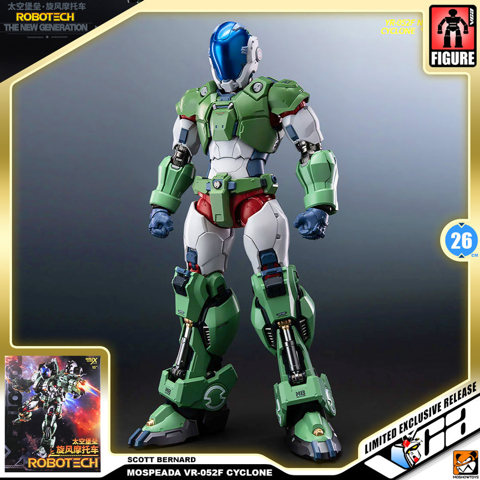 Moshow® 模寿 Robotech Mospeada YR-052F Cyclone And Scott