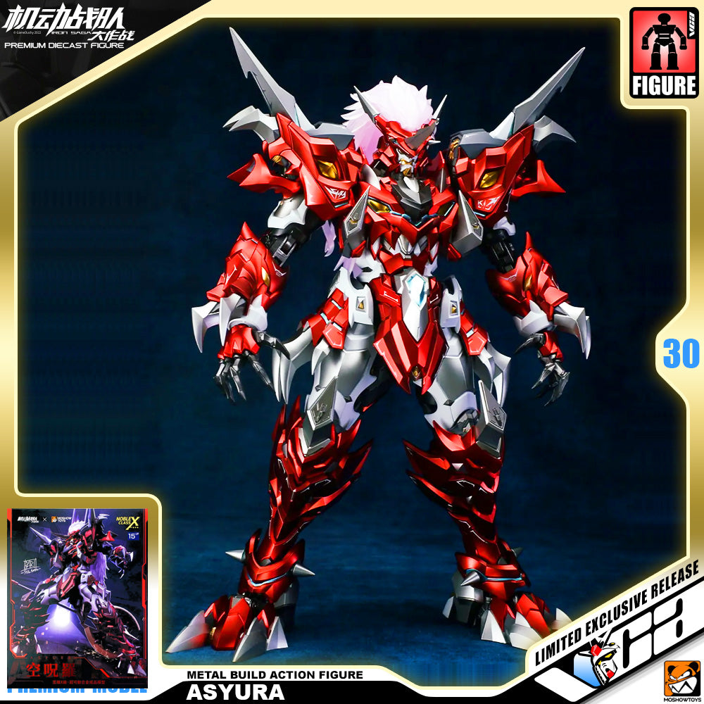 Moshow 模寿 Asyura 空呪罗 Metal Build Structure Large Action Figure VCA Gundam Singapore