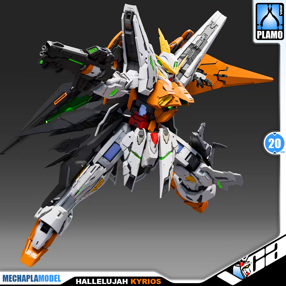 Super Soldier 超兵计划 1/100 Hallelujah Gundam Kyrios GK Ver 觉醒超兵 哈雷路亚 Master Grade MG Mechapla Plastic Model Action Figure Toy Kit VCA Singapore