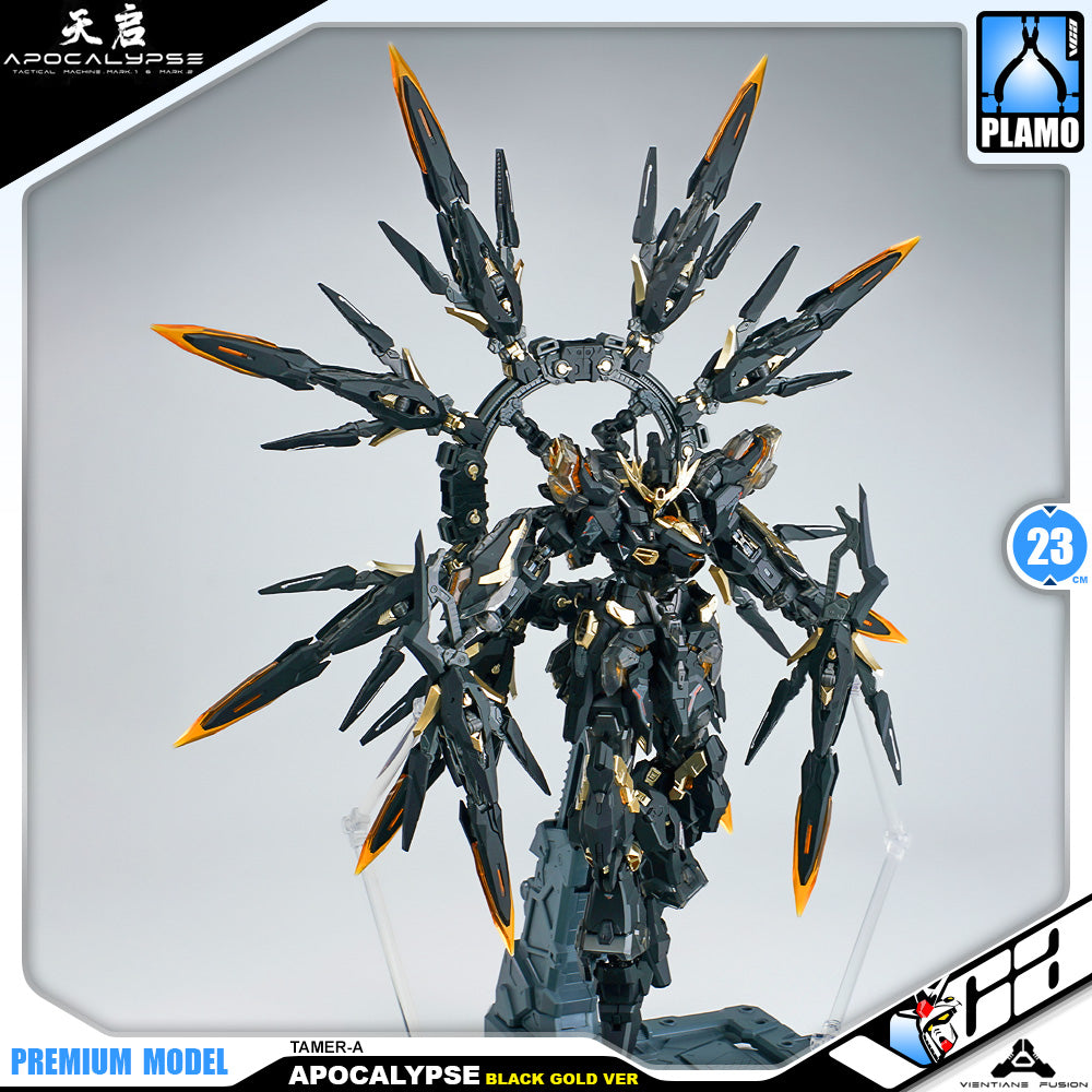 Vientiane Fusion 万象聚变 Apocalypse 天启 Black Gold Ver Metal Build Structure Model Action Figure Kit VCA Gundam Singapore