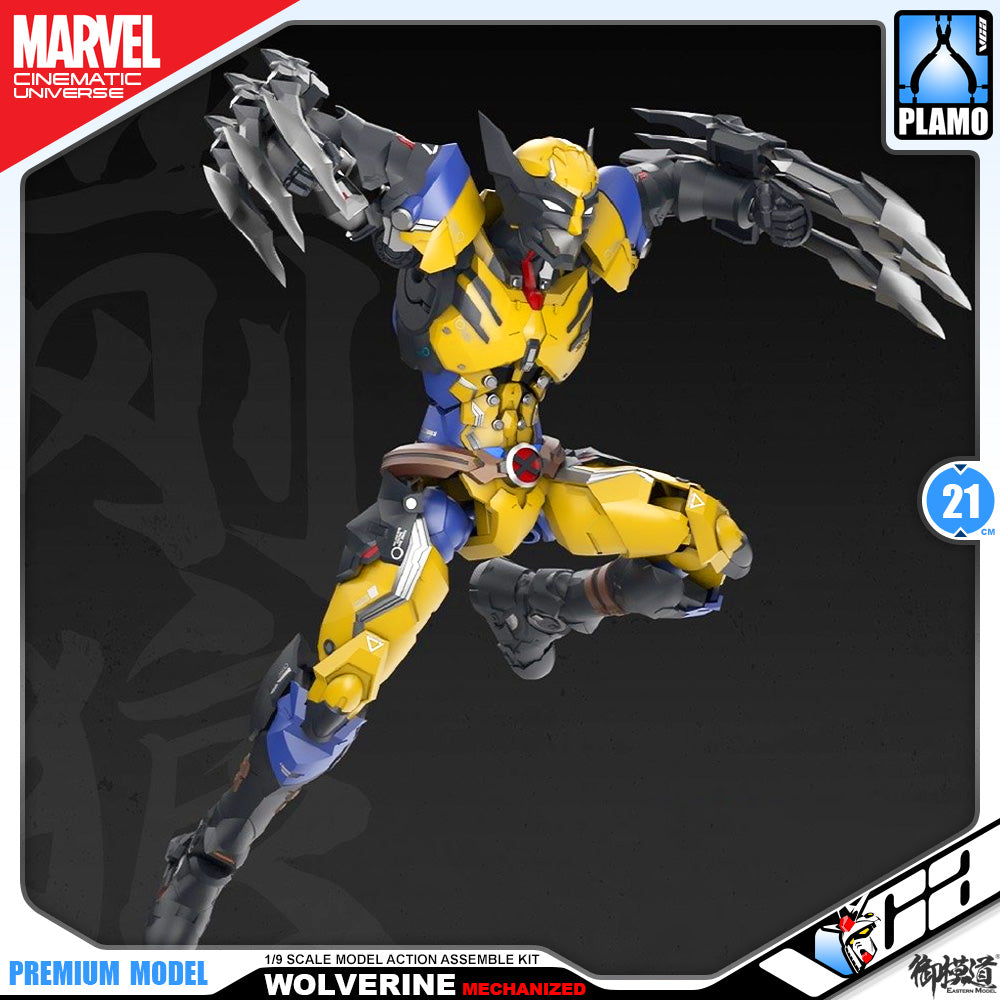 Morstorm Marvel Studio 1/9 Wolverine Mechanized Action Figure Toy Kit VCA Gundam Singapore