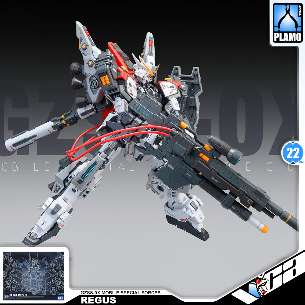 ZZA Regus 雷古斯 Action Figure Model Toy Mechapla Kit VCA Gundam Singapore