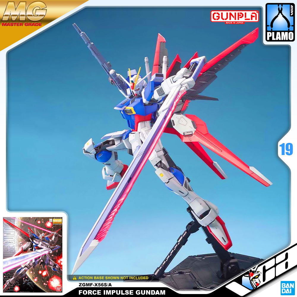 Bandai Gunpla Master Grade 1/100 MG FORCE IMPULSE GUNDAM Plastic Model Toy VCA Singapore