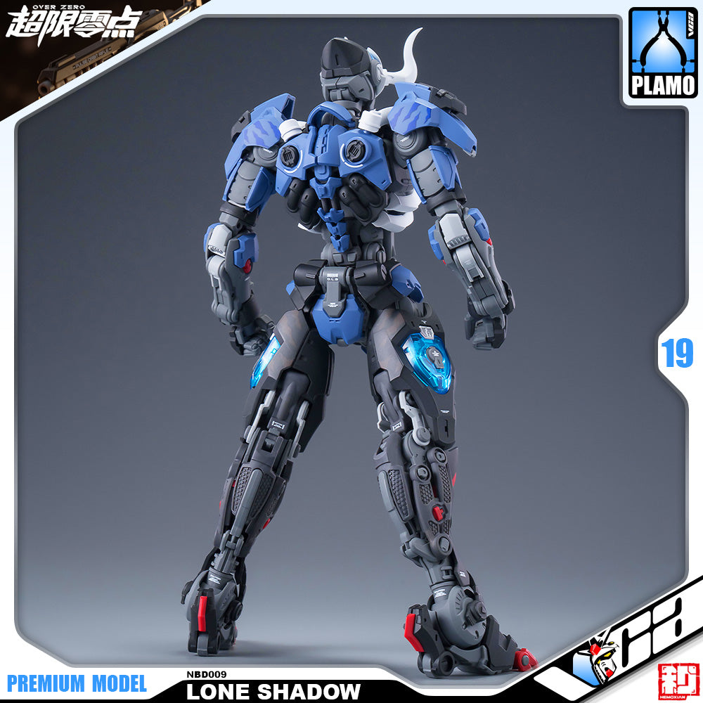 Hemoxian 超限零点 NBD009 Lone Shadow 孤影 Plastic Model Action Toy Kit VCA Gundam Singapore