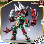 Heat Boys Nickelodeon Teenage Mutant Ninja Turtles Raphael Mecha Metal Structure Premium Action Figure VCA Gundam Singapore