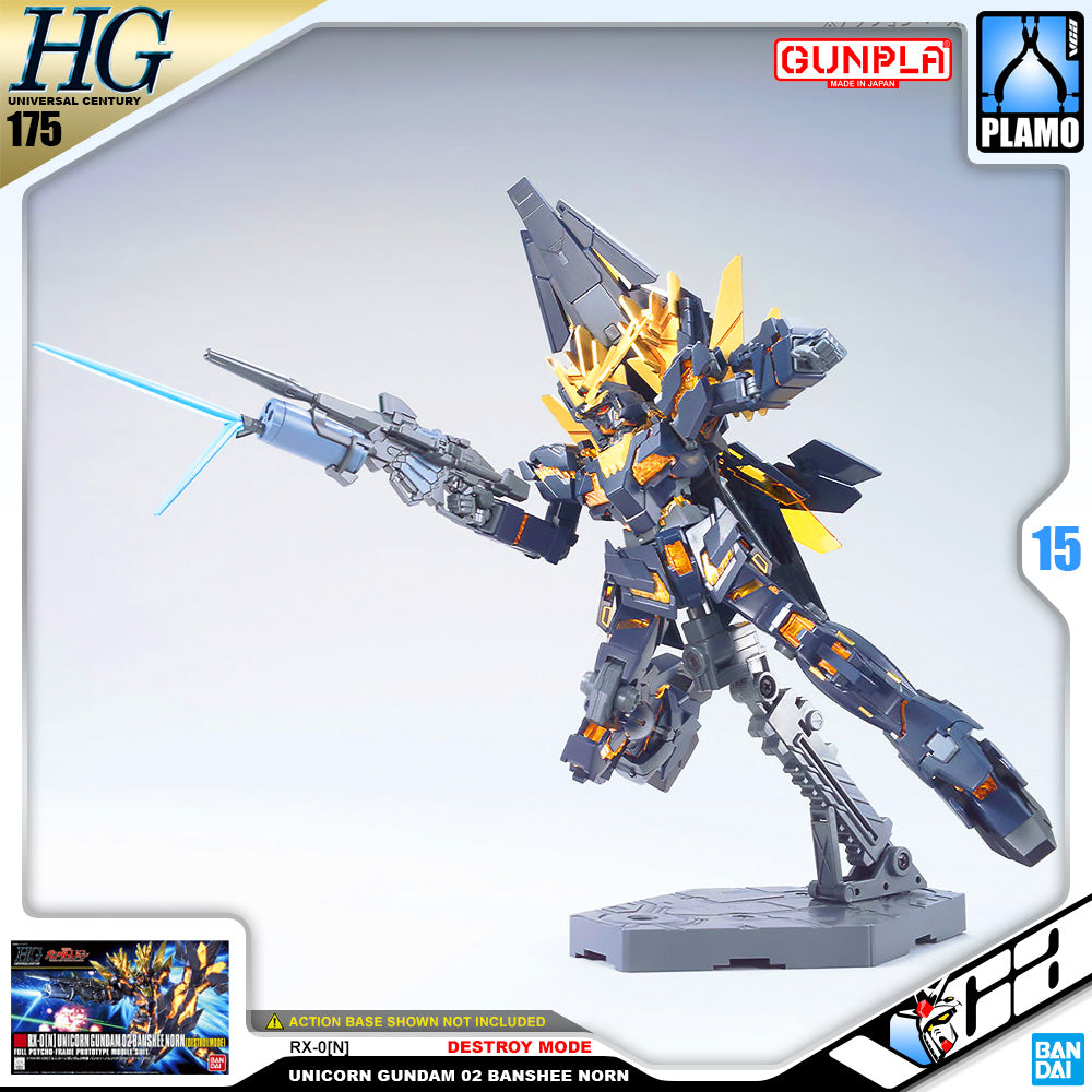 Bandai Gunpla High Grade Universal Century HGUC 1/144 HG Unicorn Gundam Banshee Norn Destroy Mode VCA Singapore