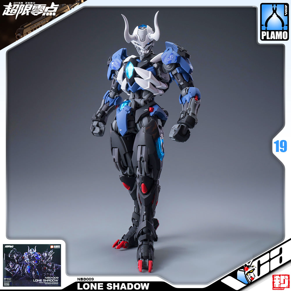 Hemoxian 超限零点 NBD009 Lone Shadow 孤影 Plastic Model Action Toy Kit VCA Gundam Singapore