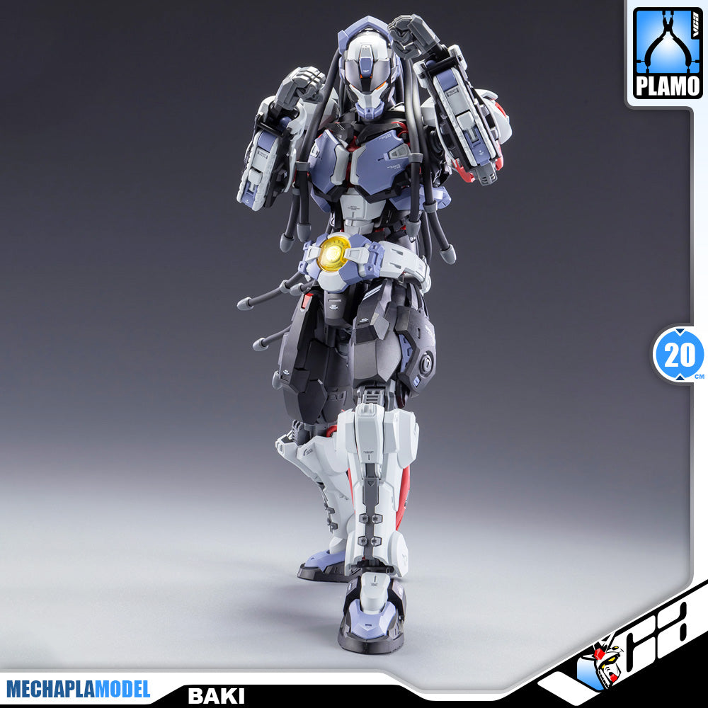 Hemoxian 和模线 拳击手巴奇 Baki Master Grade MG Action Figure Model Toy VCA Gundam Singapore