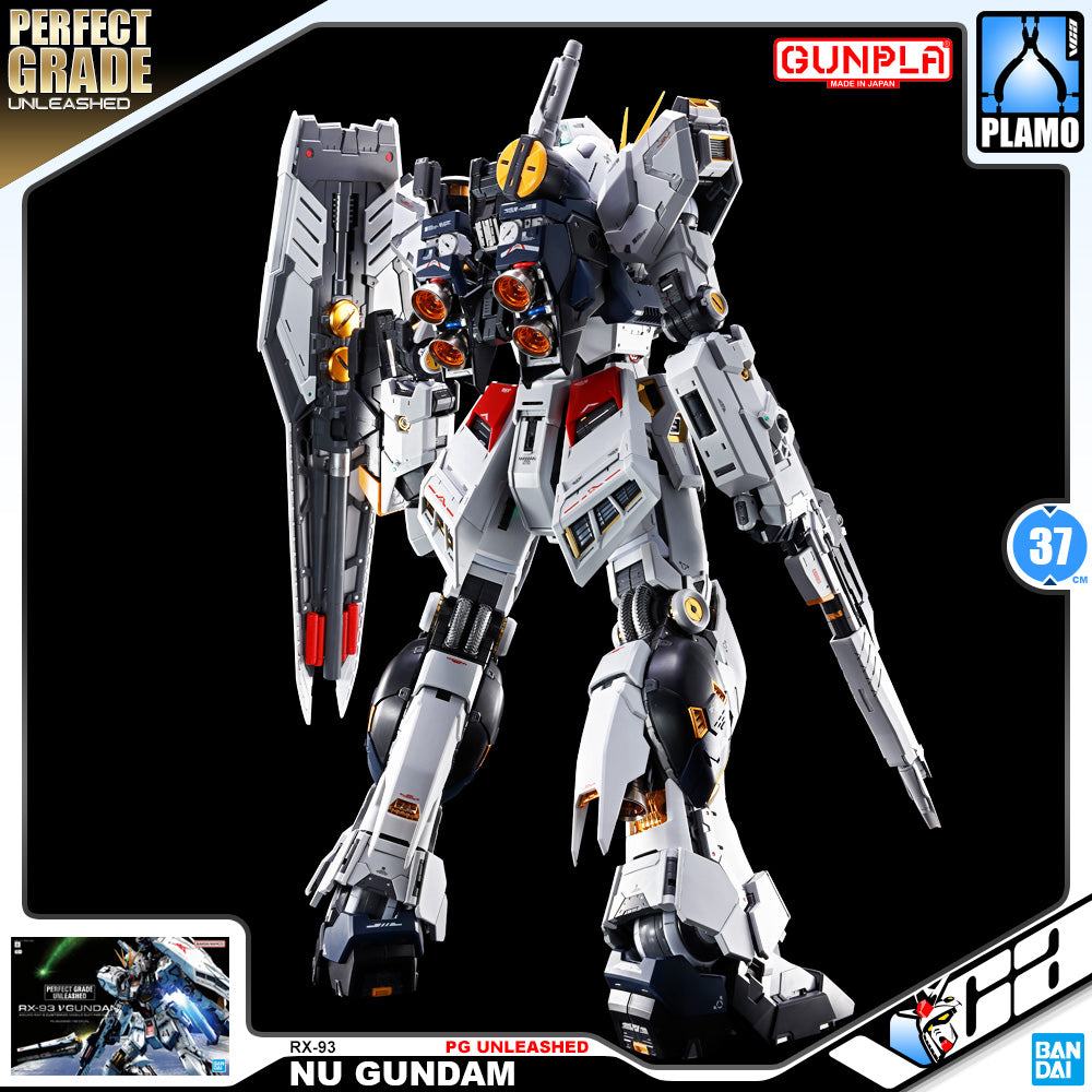 Bandai Gunpla Perfect Grade Unleashed PGU 1/60 PG RX-93 Nu Gundam Action Figure Model Toy Kit VCA Singapore